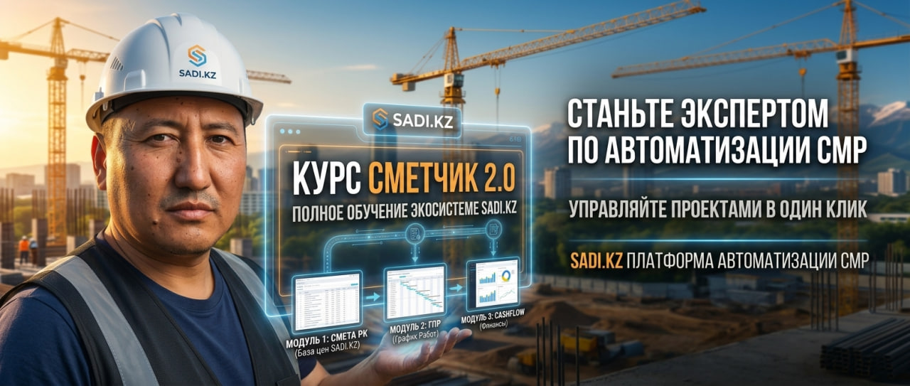 Где пройти практический курс сметчика в Казахстане: 